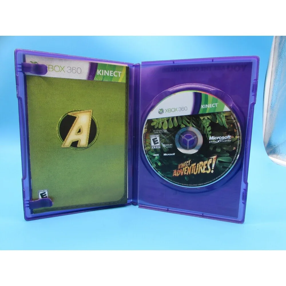 Kinect Adventures (Microsoft Xbox 360) Used - Fast Shipping